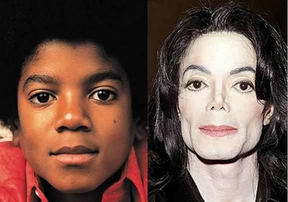 Turning black into white member #alamichaeljackson